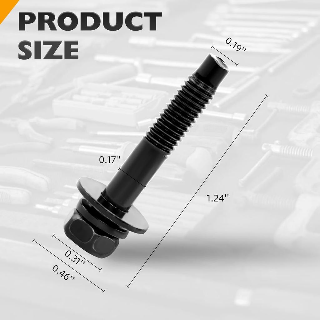 41085 Honda Air Filter Screw Engine Air Filter Box Cover Screw Bolts, Air Cleaner Fastener Compatible with Honda Civic CR-V Odyssey Element