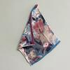 38x40cm Retro Floral Large Hand Towel 4 Layer Cotton Gauze Decorative Pure Cotton Dish Cloth Quick Dry Tea Towel Home Restaurant