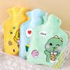 Cartoon Style Plush Hand Warmer: Cute Portable Hot Water Bottle for Baby.