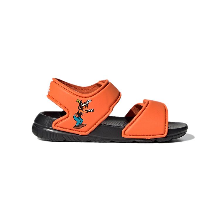 Adidas Altaswim Sandal Orange Black Infant And Toddler FW6035