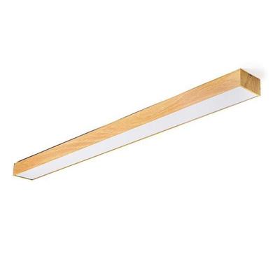 Wood Grain Linear LED Ceiling Light