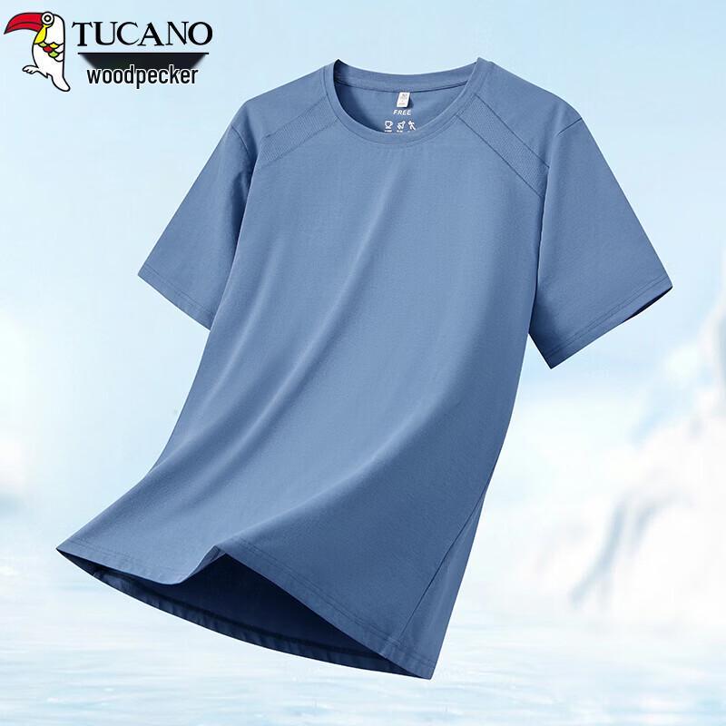 Tucano Men's Quick-Dry Breathable Round Neck T-Shirt