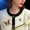 Senior Brooches Flower Leaf Brooch Pins for Women Suit Pendant  Fashion Brooches Jewelry