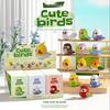 Parrot Cute Bird Series Micro Block Educational Toy Set - Model 8909-8920