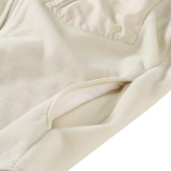 Yamaha Motor Fleece Jacket RY3011 Size (Yamaha) White, M, 90792-AE80M