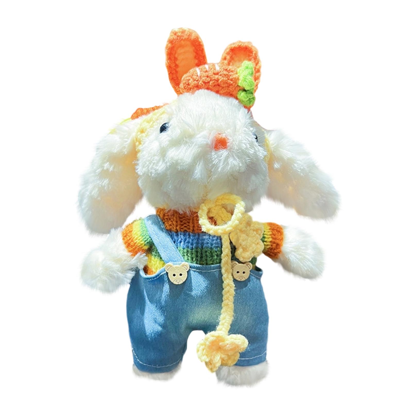 

Easter Gifts, Lop-Eared Bunny Plush Charm Keychain - Soft Stuffed Rabbits Accessory, Suitable Gift For Family, Friends & Couples One Size