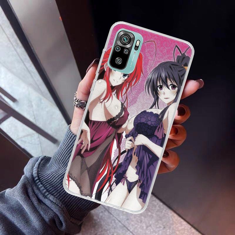 

High School Dxd Phone Case For Xiaomi Redmi Note 10 11 12 13 14 15 Pro Plus 11S 12S 14S 11T 11E 10S Soft TPU Back Cover Redmi No Redmi Note 12 Pro 5G