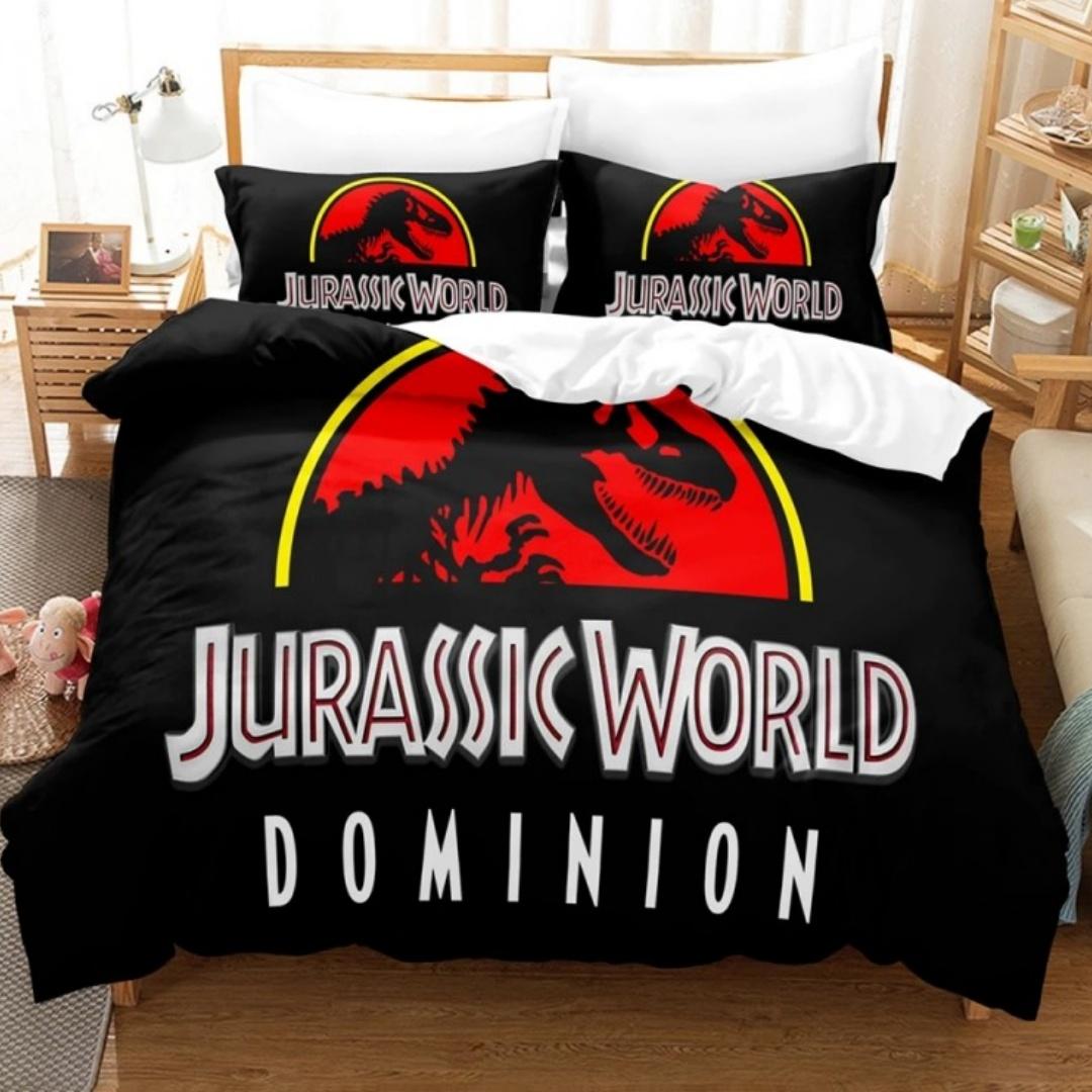 J-Jurassic P-Park Gultasveļas Komplekts 3D Drukāta