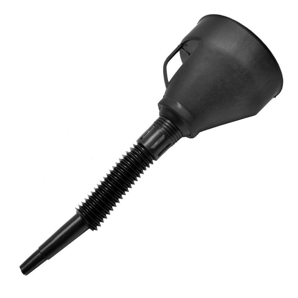 Pour Funnel Refueling 5inch Spout Black Car Diesel