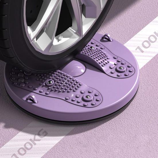 Waist Twist Disc Board with Drawstring Magnetic Foot Massager Waist Sculptor Twister Abdominal Muscles Strengthening Body Shaping Twisting Disc