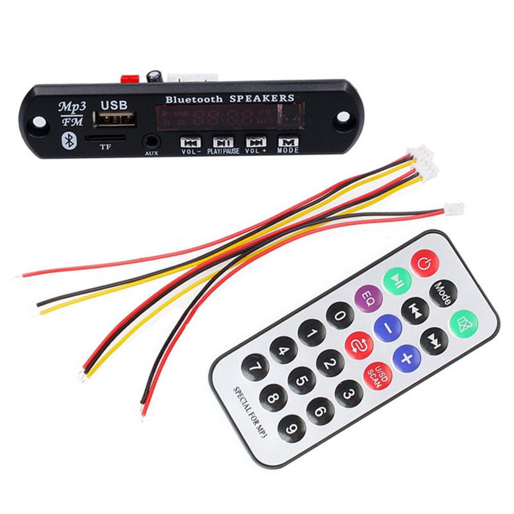 MP3 WMA FM AUX Decoder Modul Audio TF SD Card USB Radio Auto KFZ 12V MP3 WMA FM AUX Decoder Modul Audio TF SD Card USB Radio Auto KFZ 12V