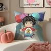 KKotaroS LLives AAlone Cushion Cover Pillowcase Short Plush Invisible zipper Room Sofa Cushion Cover