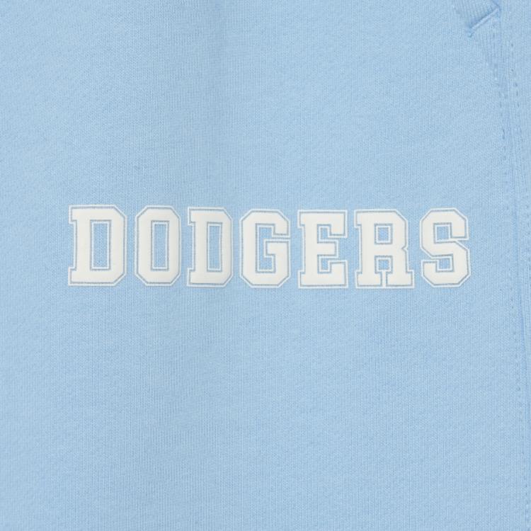 New MLB Base Logo Pants Women's Cream Blue 3FPTV0231-07BLL