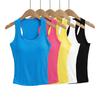 Women's American Hot Girl Summer Suspender Tank Top with Chest Pad - Slimming, Sweet, and Cool.