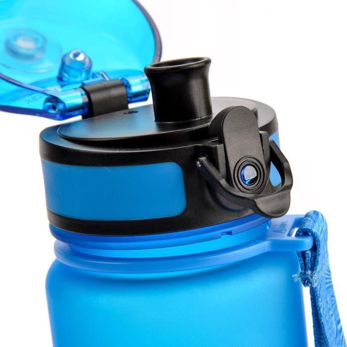 Bouteille d'eau de sport - meteor - 650ml - Écologique Tritan - Réutilisable - Portable