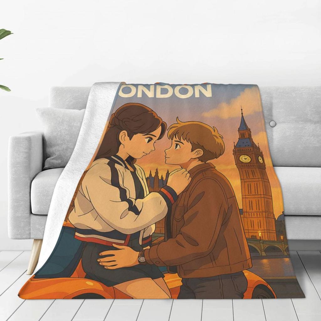 Matthew Broome My Fault London Movie Blanket Soft Warm Flannel Throw Blanket Cover for Bed Living room Picnic Travel Home Sofa