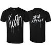 Korn Untouchable Printed Tshirt Nu Metal Band Style Daily Tshirt Suitable For Both Unisex And Unisex