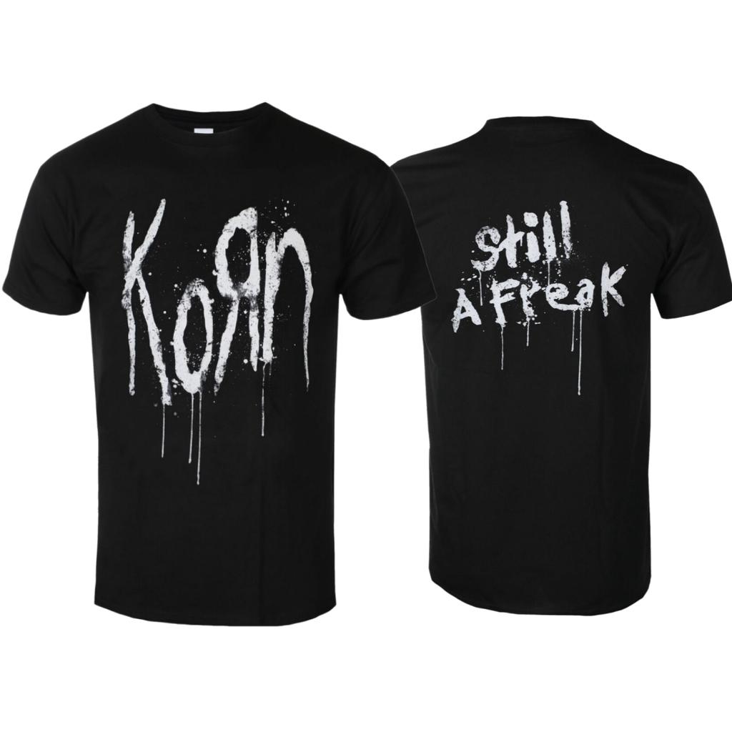 Korn Untouchable Printed Tshirt Nu Metal Band Style Daily Tshirt Suitable For Both Unisex And Unisex