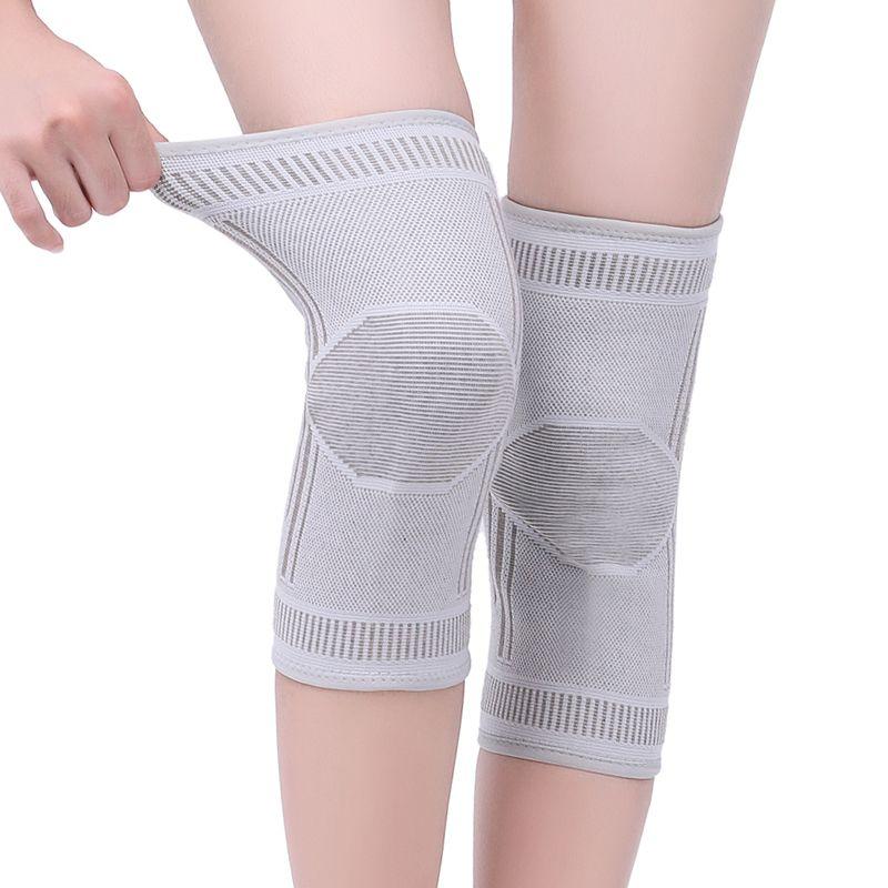 Thin Sports Knee and Leg Warmers Anti-Slip Breathable for Running Walking Fitness Unisex Home Warmth Knee Protectors for Men and Women Joints