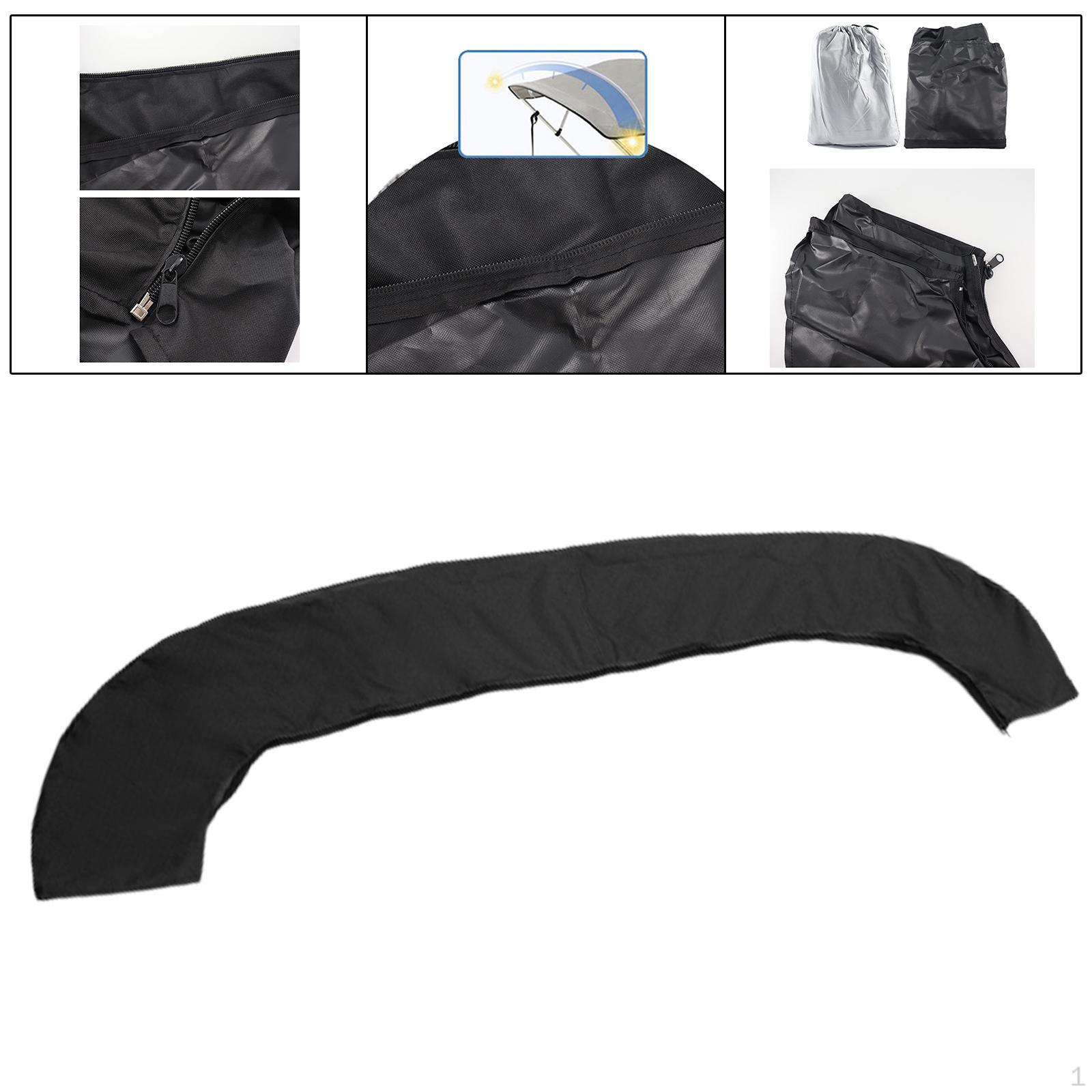 

Bimini Top Boot Cover Outdoor 600D Boat Пилозахисний захист Органайзер для зберігання 3BOW 61 to 72W