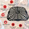 JTBKCT 6QT Air Fryer Crisper Tray for Instants Pot Vortex Plus 6QT XL Air Fryers, Premium Air Fryer Grill Pan Plate Rack Grate Grid Shelf for