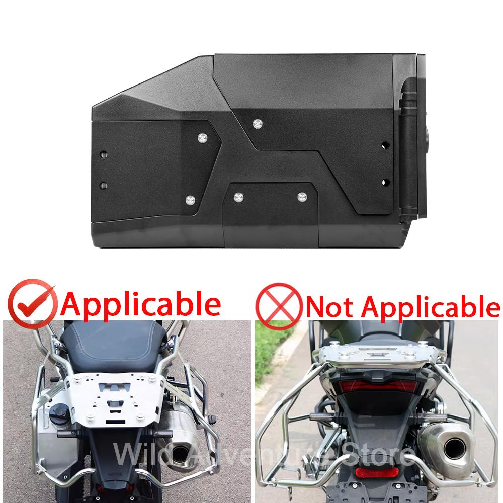 For VOGE DS900X DSX900 Motorcycle Aluminum Toolbox 900 DSX 900 dsx900 Left Side Waterproof Tool Box Tool Box Toolbox Accessories Black Toolbox