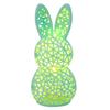 3D Printing Easter Rabbit Nightlight Creative Hollow Out Bunny Figurine Table Lamp for Spring Indoor Home Festival Decorations