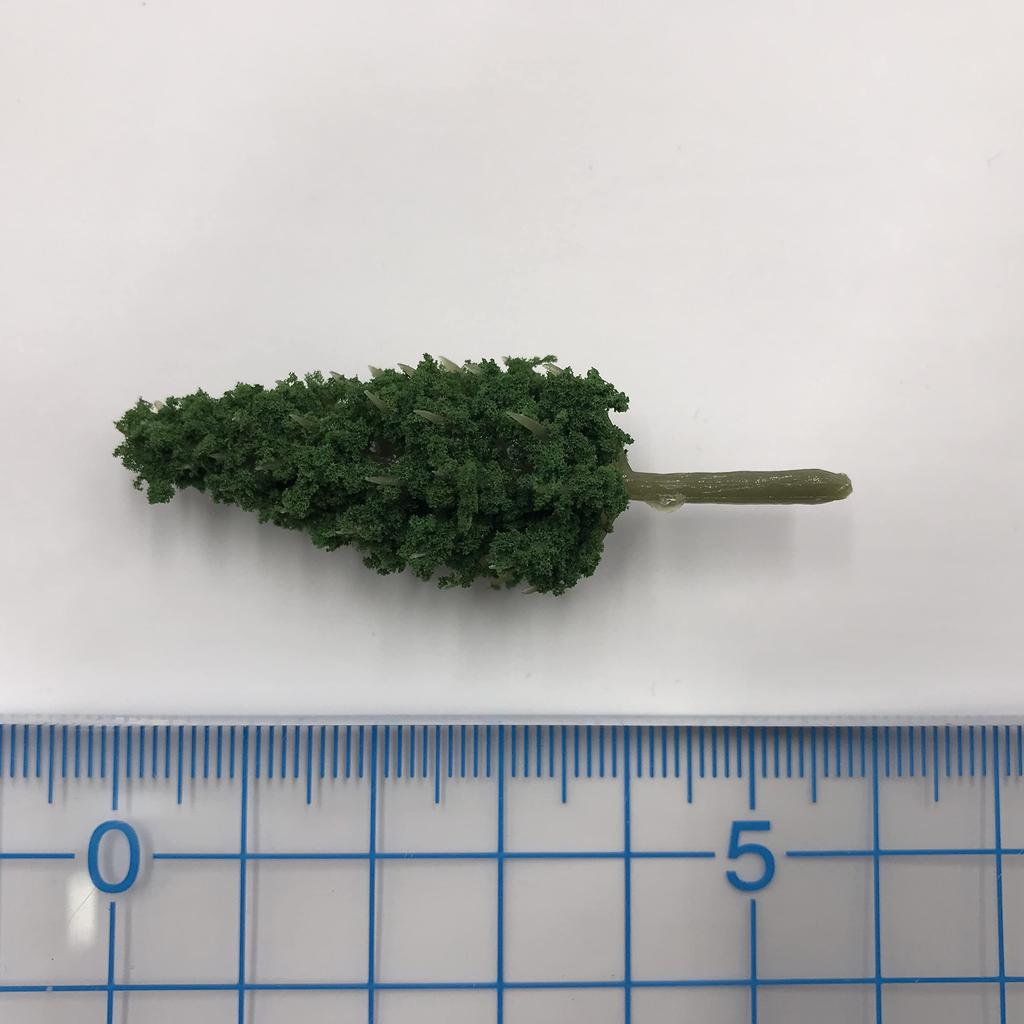 Green Cherry Palm Pine Forest N Architectural Tree Miniature 30 [DauStage] Blossom, Bamboo, Trees, Willow, Model, Gauge, Diorama, Railway, (23cm