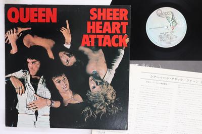 LP Record QUEEN  Sheer Heart Attack P6552E ELEKTRA 1981 Japan Rock Used