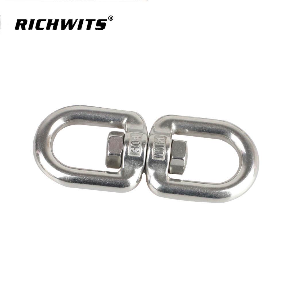 Universal Stainless Steel Swivel Chain Buckle for Dog Leash 304/316