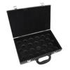 Billiard Balls Storage Box Aluminum Alloy Frame Waterproof PU Cover Lightweight Portable Pool Ball C