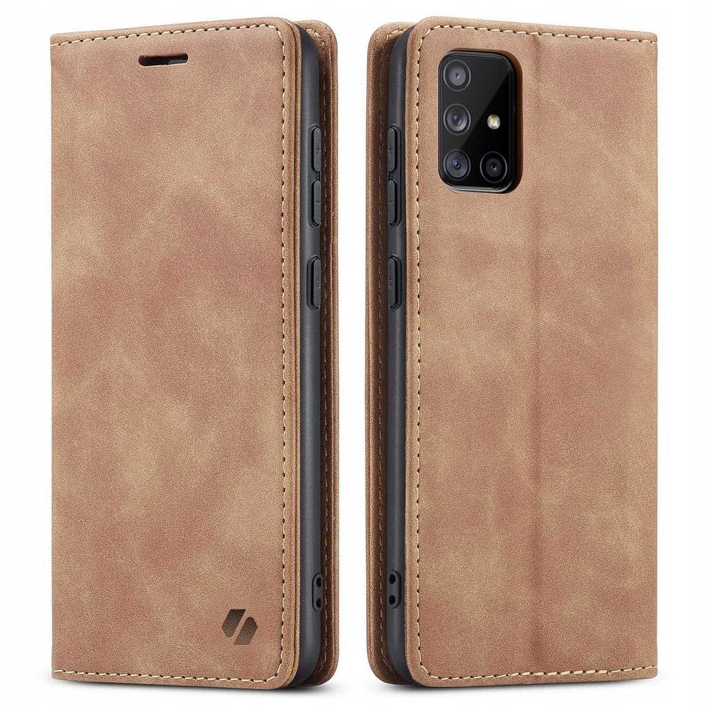 Sc Wallet Galaxy A71 Light Brown