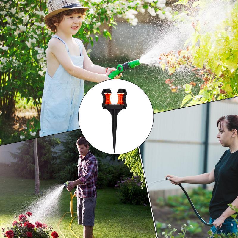 Garden Hose Guide Stakes Heavy Duty Yard Hose Spikes Lawn Watering Equipmen For Watering Lawn Bed Greenhouse Yard Plant Car