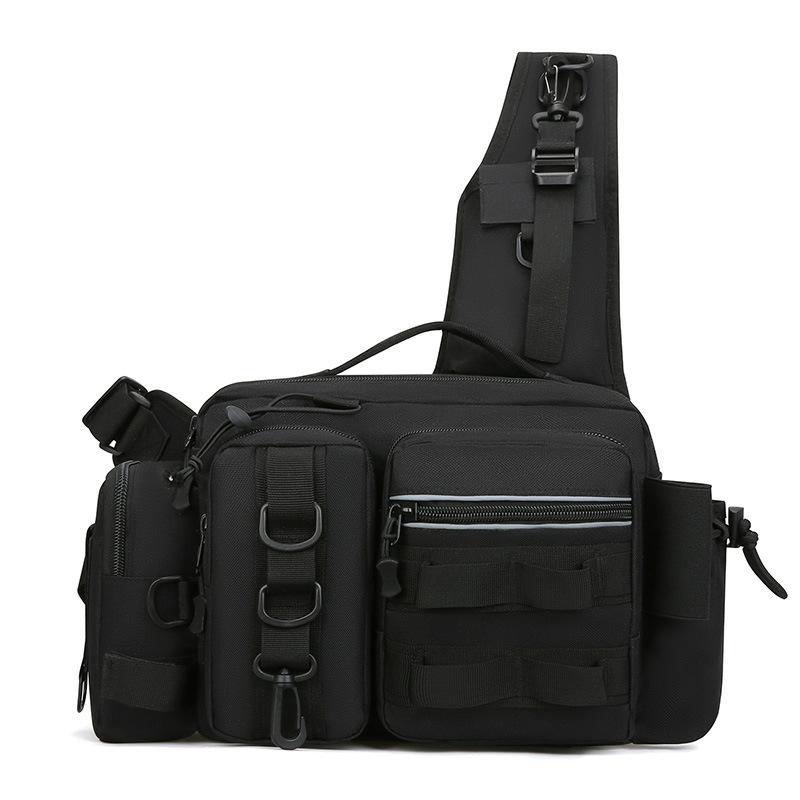 Multifunctional Men s Bag Camouflage Waist Bag Outdoor Storage Shoulder Crossbody Bag