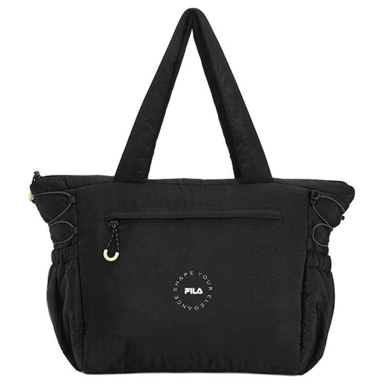 FILA Logo Fabric Tote Bag Unisex tote bags Black A53U541131FBK Black