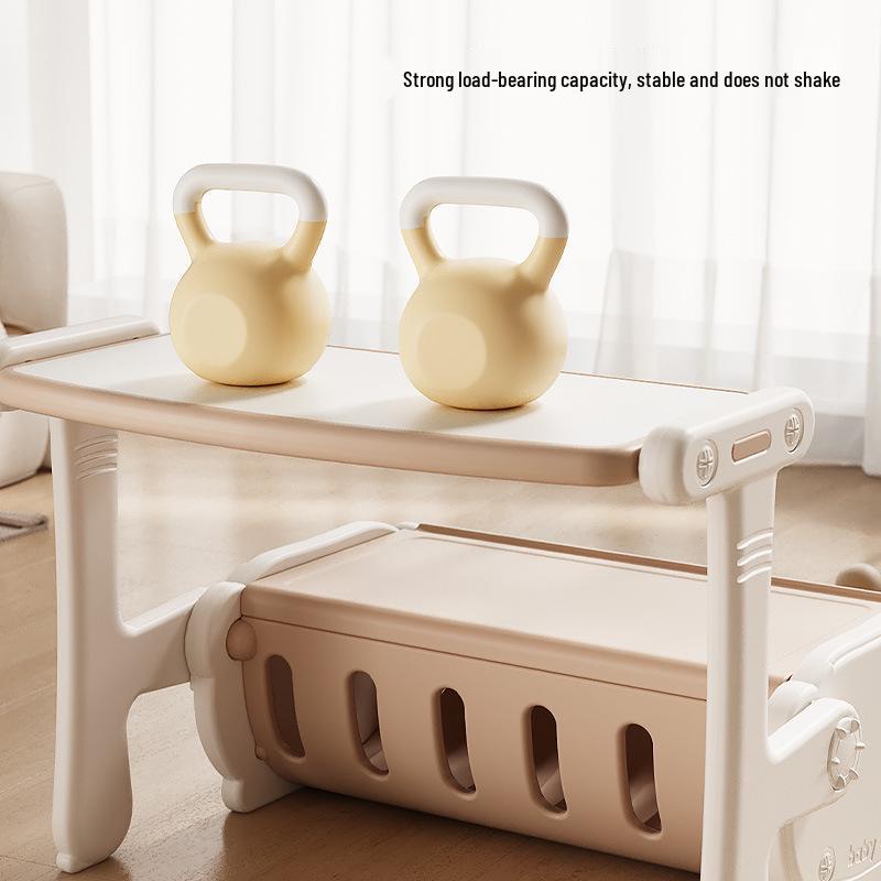 Kids' Foldable Sofa Desk Set: Features a Study Desk, Chair, and Table for Drawing and Writing. Perfect for Kindergarten and Toddlers.