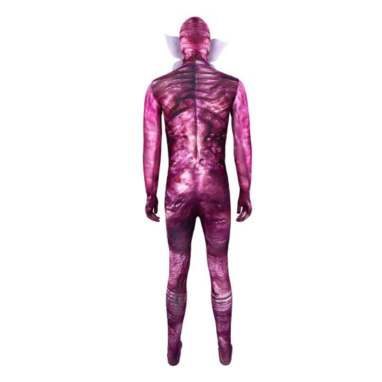 Хэллоуин Косплей Комбинезоны Капюшонмен Slim Fit Өлік Гүлі Пішіні Найзағаймен Жабылатын Ұзын Жеңдер Фотоға Түсуге Арналған Реквизит Өнер Көрсету Кеші Карнавал Костюмі