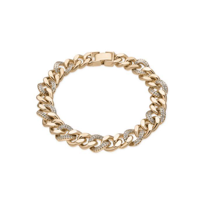 Bracelet - LUXENTER - Sarva - Plaqué or jaune 18k - Zirconium brillant - Doré