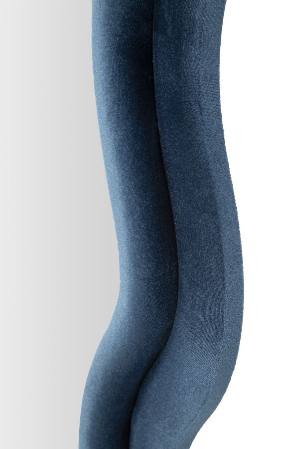 Wall Mirror Emily Blue Velvet Cm 60X6X160