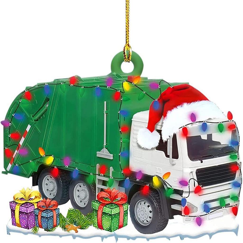 Weihnachtsbaum-Hängebuch-Acryl-Dekoration