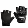 Motorcycle Riding Gloves for Men and Women Anti Collision Shell Fighting Hard Shell Outdoor Sports Non Slip Half Finger Gloves