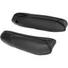 1 Pair Car Front Seat Armrest Cover Replacement Microfiber Leather Black for Honda CR-V 2010-2011 Replacement