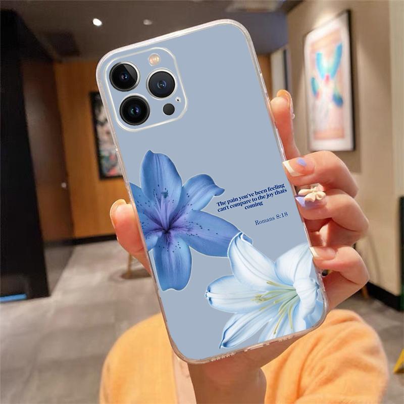 

Phone Case For iPhone 17 Pro Max Air 16 15 14 13 Pro Max 15 16 Pro 15Plus Love Lord Bible Pray God Silicone Cover iphone 15Pro