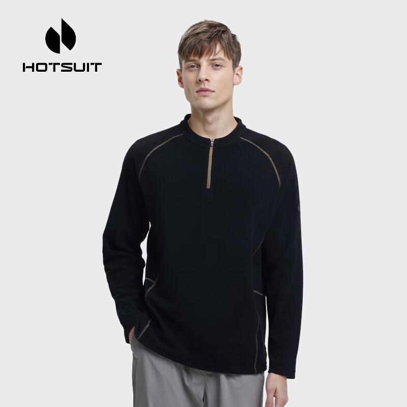 HOTSUIT Men s Thermal Fleece Long Sleeve Base Layer XL