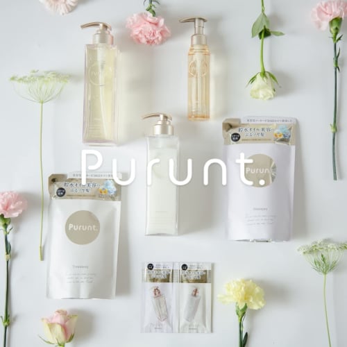 Purunt (Moist Rich Serum Shampoo Refill 300mL ``Water Storage Oil Beauty Treatment Developed by a Beauty Salon Manufacturer Over 366 Days for Shiny Ha