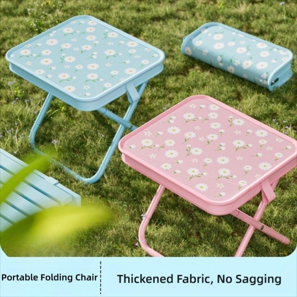 

Lightweight Camping Chair Oxford Fishing Chair Portable Folding Chair Outdoor синій