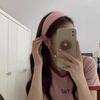 New Fashion Headband For Women Wide Side PU Leather Headwear Solid Color Casaul Hairband For Adult Hair Accessories