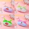 Fluffy Monster Pen Case With Large Eyes And Soft Plush For Girls And Kids