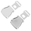 2Cm Metal Mini Detachable Aviation Airplane Safety Buckle Keychain Small Airline Plane Buckle Jewery Bag Belt Accessory