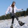 Sancai Women's 2025 Winter Stand Collar 90% Duck Down Puffer Jacket